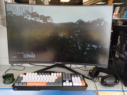 Gaming PC and Monitor