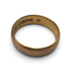 22CT Gold Plain Band Ring (916), 4.3Grams, Hallmarked (SIZE: L)