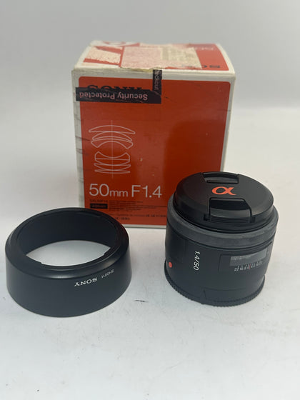 Sony 50mm Prime Lens F1.4 DT SAM For Sony A-Mount SAL50F14