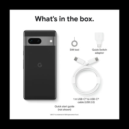 Google Pixel 7 - 128 GB - Obsidian