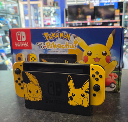Nintendo Switch - Let's go Pikachu Edition - Boxed