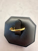18ct Yellow Gold 3x Dia Band Ring - Size J