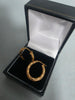 9ct GOLD EARRINGS 375 1.2G 25mm in Length