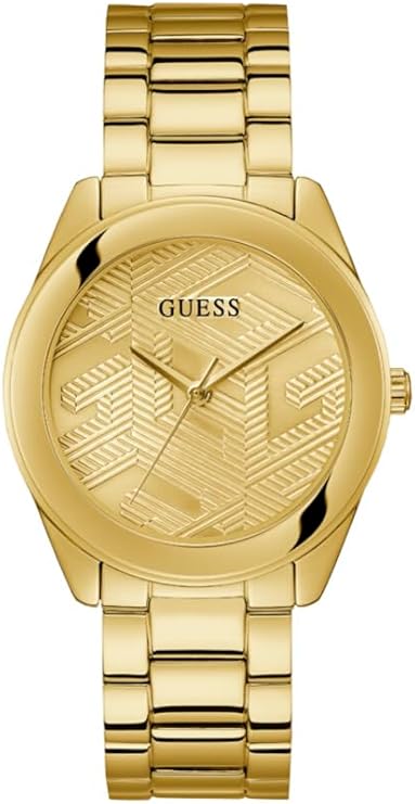 GUESS G-Cube Gold Dial Analog Watch ***Boxed With Tag & Book***