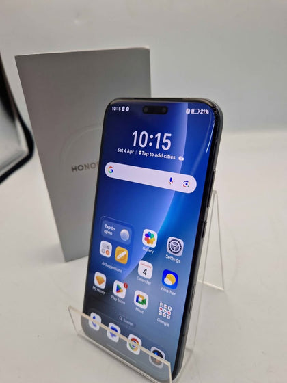 Honor Magic8 Pro Mobile Phone - 512GB Storage - Grey - Unlocked - Boxed (Small Crack To Top Corner)