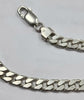 Silver Curb Chain 20"