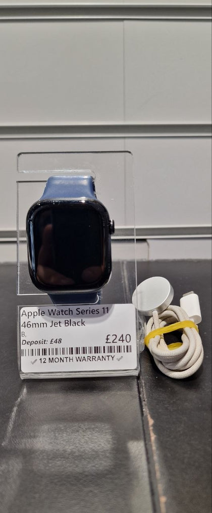 Apple Watch Series 11 46mm Jet Black GPS