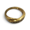 18CT Gold Ring (750 Hallmarked) 0.25ct Diamonds, 3.4Grams, SIZE : M
