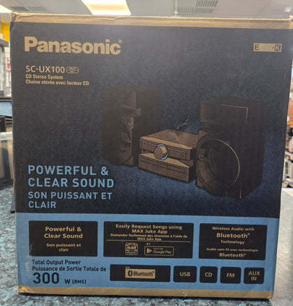Panasonic SC-UX100 300W Bluetooth Wireless Mini System