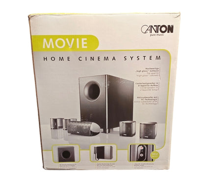 Canton Movie 80CX Home Cinema System**Boxed** COLLECTION ONLY