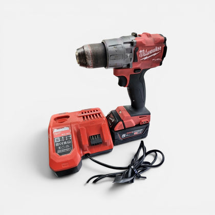 Milwaukee M18 FPD2 18v + 5ah Battery + Dual Charger