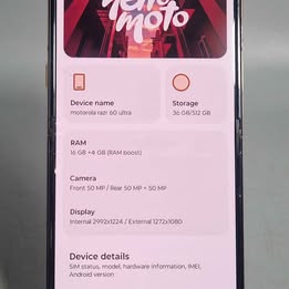 Motorola Razr 60 Ultra (16GB+512GB) Pantone Mountain Trail, Unlocked