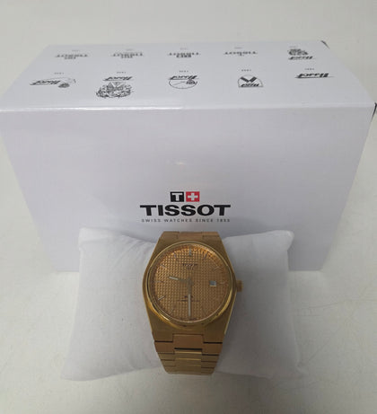 Tissot PRX Powermatic 80 40mm Automatic Gold Dial Watch