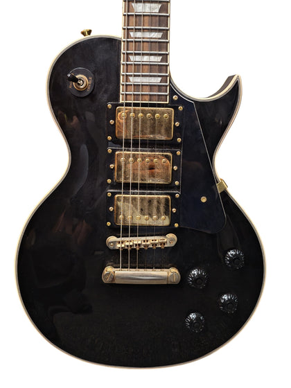 Vintage V1003 Reissued Boulevard Black Electric Guitar *Collection Only*