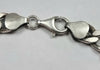 Silver Curb Bracelet 8.5"