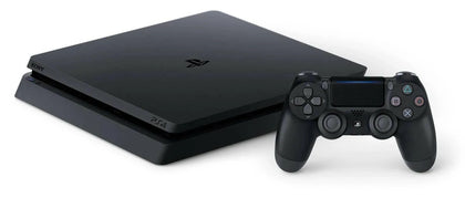 Sony Playstation 4 Slim 500GB - Black (Comes with Red DualShock Controller)