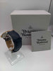 Vivienne Westwood VV192NVNV Conduit, Black Leather Strap, Analogue Watch, Boxed