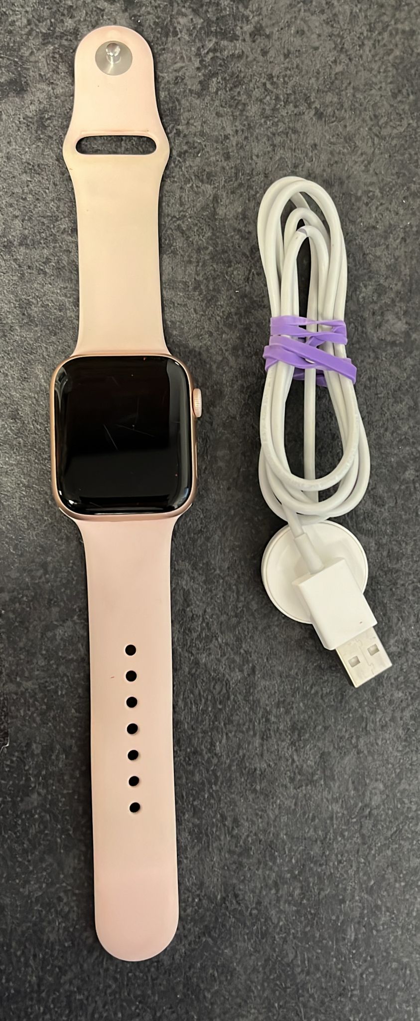 Apple Watch Series 6 Gold 44mm GPS + Cellular Pink Strap | Cash Generator