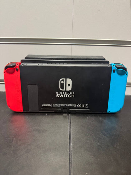 Nintendo Switch Console, 32GB + Neon Red/Blue Joy-Con, Unboxed