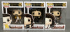 Funko Pop! Rocks Freddie Mercury, John Deacon, Brian Way Bundle