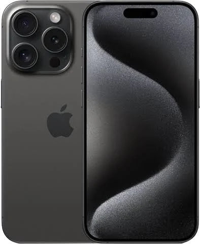 iPhone 15 Pro 128GB Black Titanium, Unlocked.