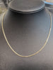 9ct Yellow Gold Fancy Link Chain - 16" - 4.4G