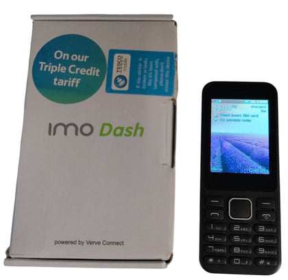IMO Dash, Mobile Phone, Black. Tesco Only