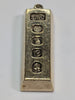 9ct Solid Gold Bar Pendant