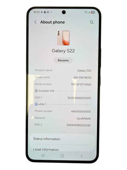 Samsung Galaxy S22, 128GB