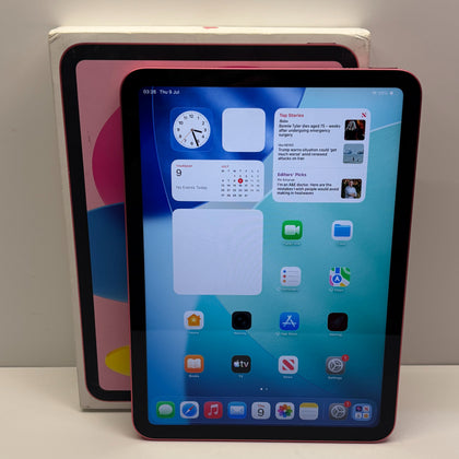 Apple iPad A16 Model A3354 128GB WiFi in Pink Boxed