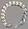 *BRAND NEW* 925 silver Curb Style Bracelet 47.28g 8.5" boxed hallmarked