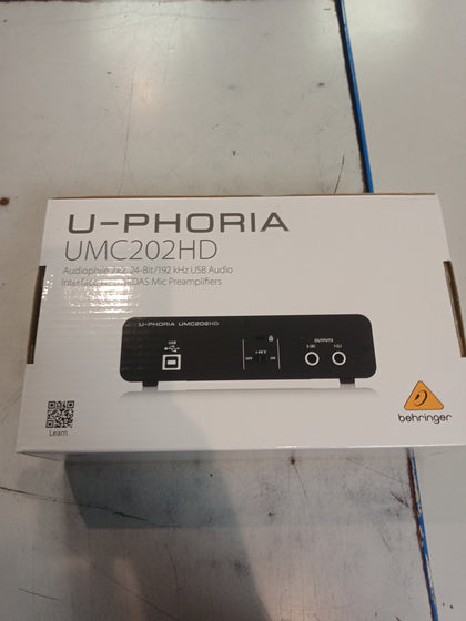 Behringer UMC202HD USB Audio Interface