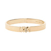 Michael Kors Women's Hardware Gold-Tone Stainless Steel Bangle Bracelet (Model: MKJ7697710)