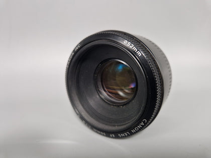 Canon EF 50mm f/1.8 II Black Lens
