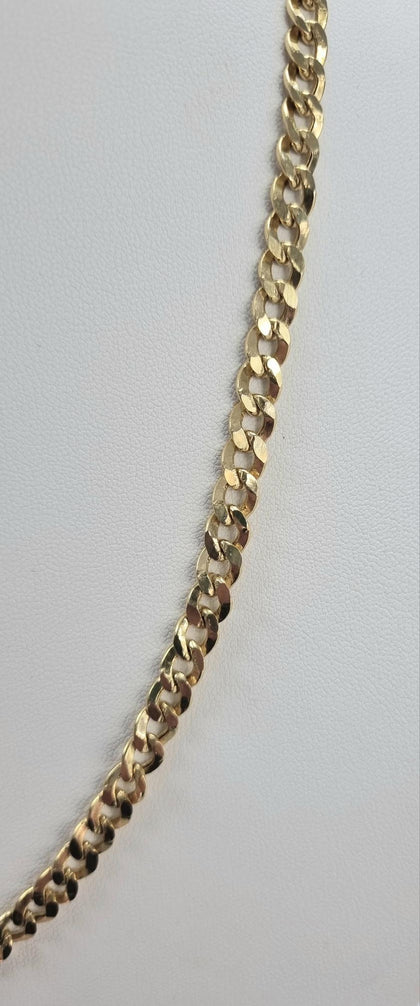 14ct Curb Chain 21