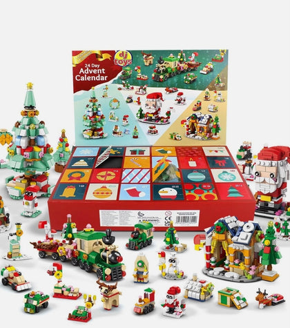 DJ Toys Christmas Building Block Advent Calendar NEW!
