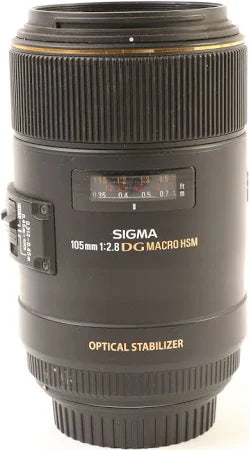 Sigma 105mm F2.8 EX DG Macro OS HSM Lens