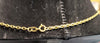 9ct Yellow Gold Chain - 1.4G - 22". Hallmarked