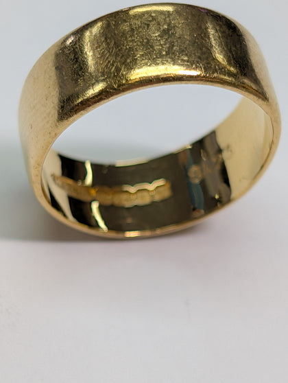 22ct Gold Wedding Band Ring Size L 1/2