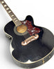Epiphone EJ-200SCE/BK With Case