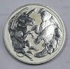 2020 Bull And Bear 1oz 99.99% Silver - Perth Mint -