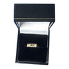 9ct gold 'MOM' ring
