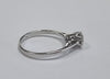 18CT WHITE GOLD DIAMOND RING 0.50CT SIZE M
