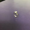 9ct ring with cubic Zirconia Stone. 2.74g