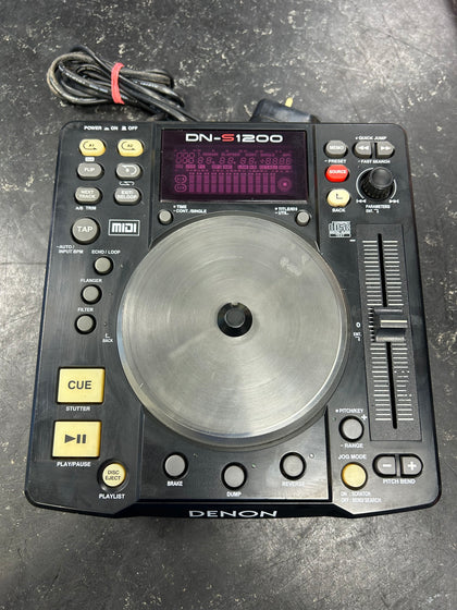 Denon DJ DN-S1200 CD/USB Media Player & Controller