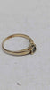 18ct Yellow Gold Ladies Ring With 0.25ct Diamond - 2.83 Grams - Size V