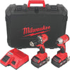 Milwaukee Drill & Impact Driver Set M18BLCPP2A-502C