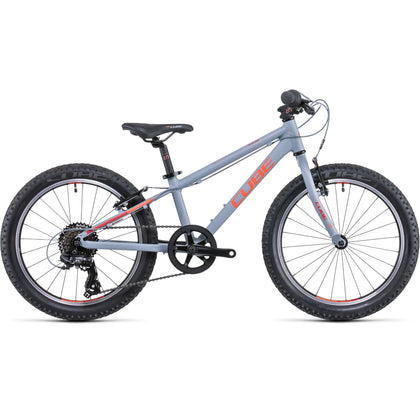 Cube Acid 200 Kids Hardtail Mountain Bike - Grey/Red **Collection Only**