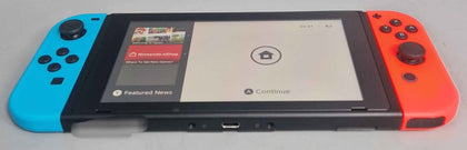 Nintendo Switch Console, 32GB + Neon Red/Blue Joy-Con, Unboxed *missing dock*