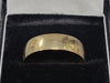 9ct Yellow Gold Band Ring - 2.34G - Size Z